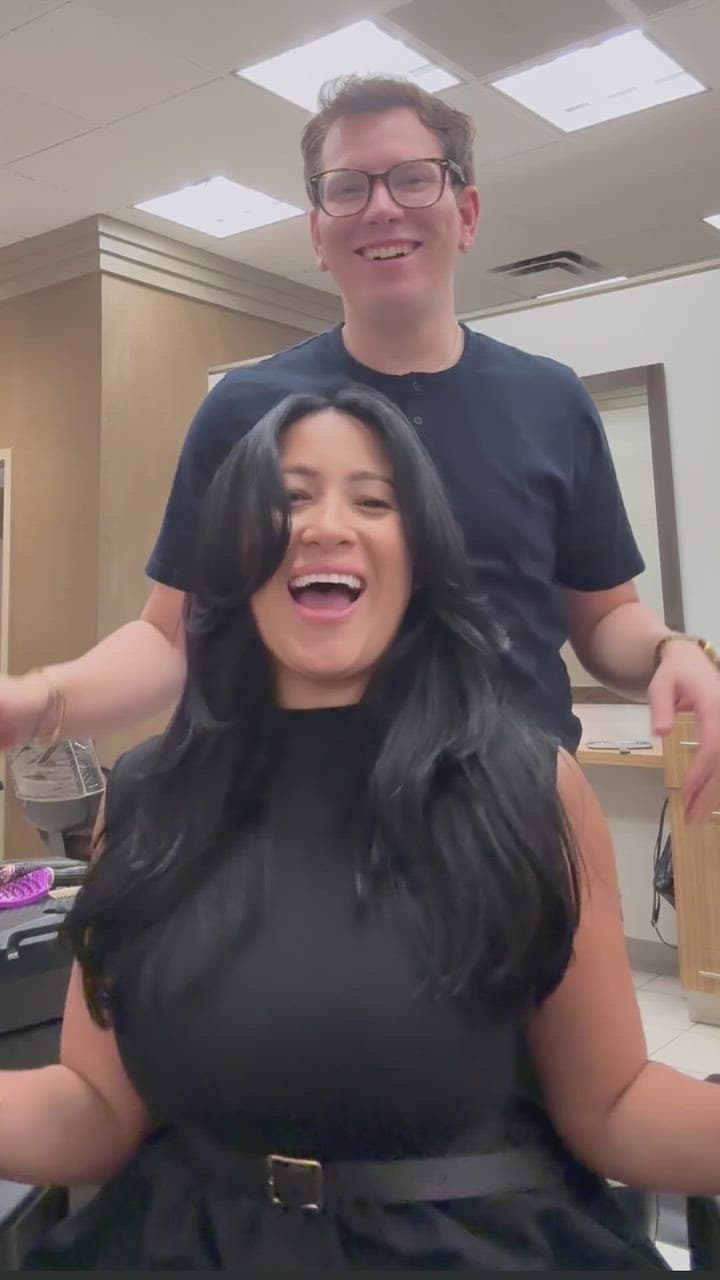A voluminous blowout, with Rudy Perez